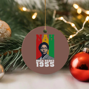 Nah Rosa Parks Quote Ceramic Ornament Civil Rights African American TS14 1pc Mocha Print Your Wear