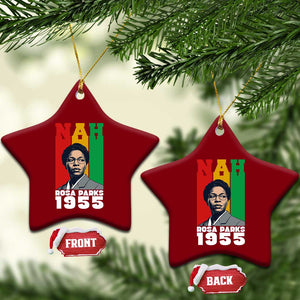 Nah Rosa Parks Quote Ceramic Ornament Civil Rights African American TS14 Print Your Wear