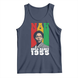 Nah Rosa Parks Quote Tank Top Civil Rights African American TS14 Navy Print Your Wear