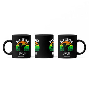 67 Bruh St Patricks Day Coffee Mug Funny Six Seven Boys Kids Dabbing Meme TS14 Print Your Wear