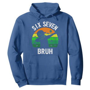 67 Bruh St Patricks Day Hoodie Funny Six Seven Boys Kids Dabbing Meme TS14 Royal Blue Print Your Wear