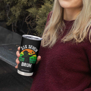 67 Bruh St Patricks Day Tumbler Cup Funny Six Seven Boys Kids Dabbing Meme TS14 Print Your Wear