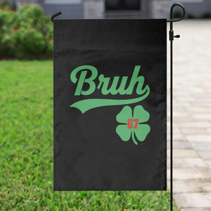 67 Bruh St Patricks Day Garden Flag Funny Six Seven Shamrock Meme TS14 Print Your Wear