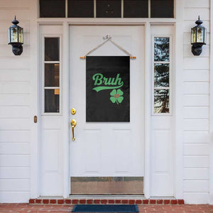 67 Bruh St Patricks Day Garden Flag Funny Six Seven Shamrock Meme TS14 Print Your Wear
