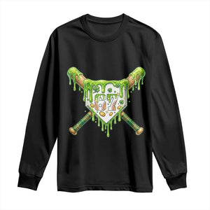 67 St Patricks Day Long Sleeve Shirt Funny Six Seven Baseball Sport Party Meme TS14 Black Print Your Wear