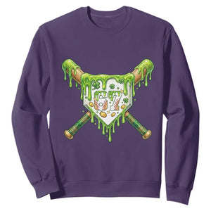 67 St Patricks Day Sweatshirt Funny Six Seven Baseball Sport Party Meme TS14 Purple Print Your Wear