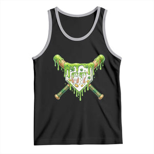 67 St Patricks Day Tank Top Funny Six Seven Baseball Sport Party Meme TS14 Black Athletic Heather Print Your Wear
