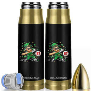 67 St Patricks Day Bullet Tumbler Funny Six Seven Leprechaun Playing Baseball Meme TS14 Black Print Your Wear
