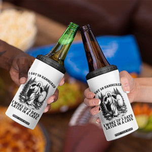 Christian Easter Jesus 4 in 1 Can Cooler Tumbler I Got So Hammered Woke Up 3 Days TS14 Print Your Wear