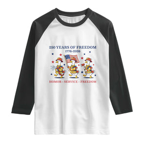 Fireman 250 Years of America Raglan Shirt Silly Goose Firefighter Honor Service Freedom TS14 White Black Print Your Wear