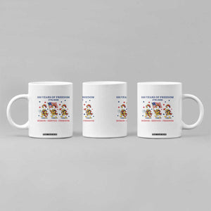 Fireman 250 Years of America Coffee Mug Silly Goose Firefighter Honor Service Freedom TS14 Print Your Wear