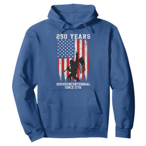 250th Anniversary USA Hoodie Bigfoot Patriotic American USA Flag TS14 Royal Blue Print Your Wear