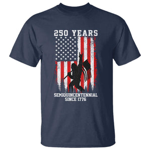 250th Anniversary USA T Shirt Bigfoot Patriotic American USA Flag TS14 Navy Print Your Wear