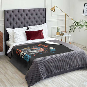 250th Anniversary USA Throw Blanket Bigfoot American Flag Patriotic 4th of July TS14 Print Your Wear