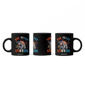 250th Anniversary USA Coffee Mug Bigfoot American Flag Patriotic 4th of July TS14 Print Your Wear