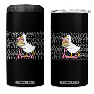 School Bus Driver Welcome Back to School 4 in 1 Can Cooler Tumbler TS14 One Size: 16 oz Black Print Your Wear