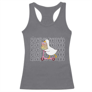 School Bus Driver Welcome Back to School Racerback Tank Top TS14 Charcoal Print Your Wear