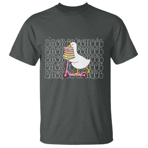 School Bus Driver Welcome Back to School T Shirt TS14 Dark Heather Print Your Wear