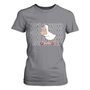 School Bus Driver Welcome Back to School T Shirt For Women TS14 Charcoal Print Your Wear