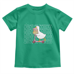 School Bus Driver Welcome Back to School Toddler T Shirt TS14 Irish Green Print Your Wear