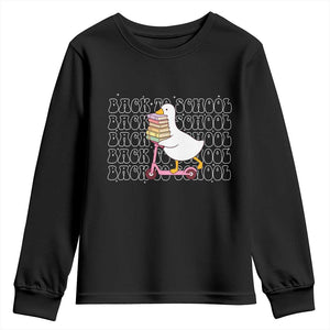 School Bus Driver Welcome Back to School Youth Sweatshirt TS14 Black Print Your Wear