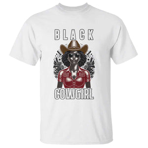 Black Cowgirl Rodeo T Shirt African American Western Country Texas TS14 White Print Your Wear