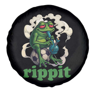 Rippit Stoner Frog Spare Tire Cover Smoking Weed Pot Marijuana Cannabis 420 TS14 Print Your Wear