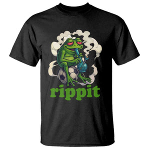 Rippit Stoner Frog T Shirt Smoking Weed Pot Marijuana Cannabis 420 TS14 Black Print Your Wear