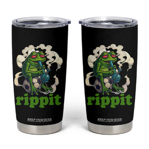 Rippit Stoner Frog Tumbler Cup Smoking Weed Pot Marijuana Cannabis 420 TS14 Black Print Your Wear