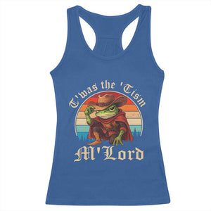 Funny Frog Autism Racerback Tank Top T'was The 'Tism M'Lord TS14 Royal Blue Print Your Wear