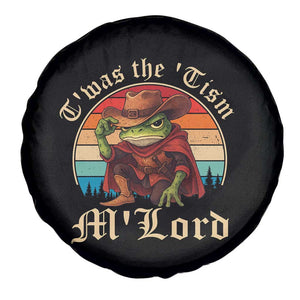 Funny Frog Autism Spare Tire Cover T'was The 'Tism M'Lord TS14 Print Your Wear