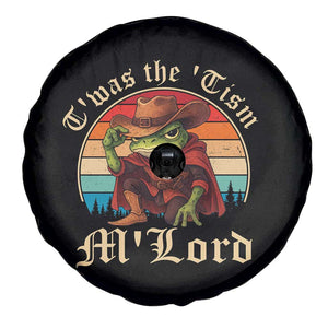 Funny Frog Autism Spare Tire Cover T'was The 'Tism M'Lord TS14 Print Your Wear