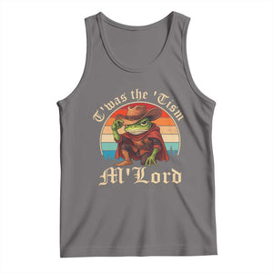 Funny Frog Autism Tank Top T'was The 'Tism M'Lord TS14 Deep Heather Print Your Wear