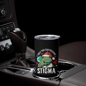 Resist Frog AIDS Awareness Christmas Tumbler Cup Only You Can Prevent Stigma TS14 Print Your Wear