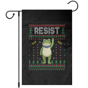 Resist Frog Garden Flag Funny Portland Protest ICE Activist Meme 2025 TS14 Black Print Your Wear