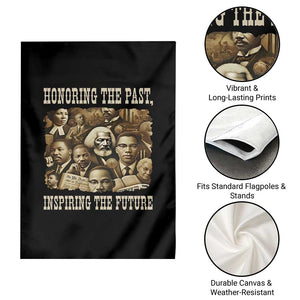 Honoring The Past Inspiring The Future Garden Flag Black History Month TS14 Print Your Wear