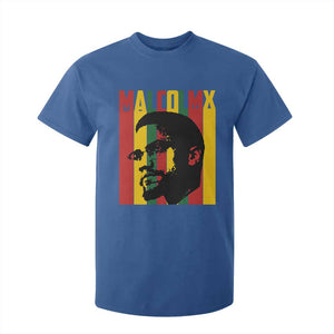 Malcolm X T Shirt For Kid Pan African Flag Black History TS14 Royal Blue Print Your Wear