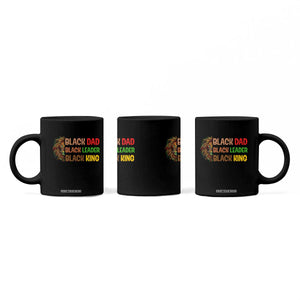 Black Affrican Melanin Coffee Mug Lion Father Day Dad Leader Black King TS14 Print Your Wear