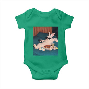 Easter Bunny Iced Coffee Baby Onesie Funny Animal Meme TS14 Irish Green Print Your Wear