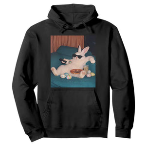 Easter Bunny Iced Coffee Hoodie Funny Animal Meme TS14 Black Print Your Wear