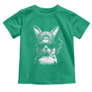 Funny Easter Bunny Smoking Meme Toddler T Shirt TS14 Irish Green Print Your Wear