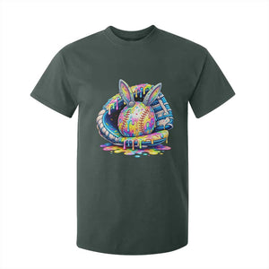 Baseball Easter T Shirt For Kid Drip Ice Cream Sprinkles Baseball Glove TS14 Dark Forest Green Print Your Wear