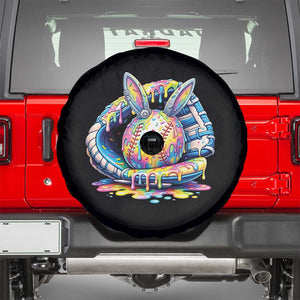 Baseball Easter Spare Tire Cover Drip Ice Cream Sprinkles Baseball Glove TS14 Black Print Your Wear