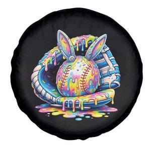 Baseball Easter Spare Tire Cover Drip Ice Cream Sprinkles Baseball Glove TS14 Print Your Wear