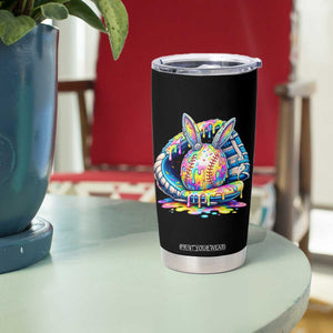 Baseball Easter Tumbler Cup Drip Ice Cream Sprinkles Baseball Glove TS14 Print Your Wear