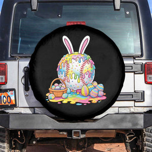 Baseball Easter Drip Ice Cream Sprinkles Egg Gift Spare Tire Cover TS14 No hole Black Print Your Wear
