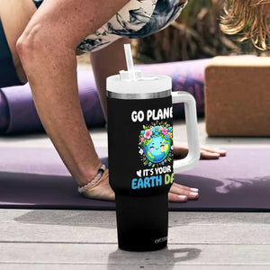 Go Planet It's Your Earth Day Tumbler With Handle Funny Sarcastic Nature Lover TS14 Print Your Wear