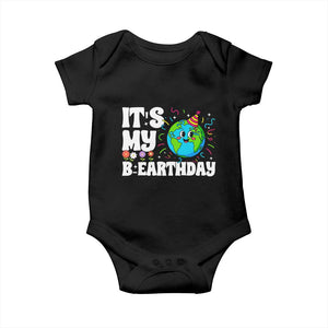 Earth Day Birthday Baby Onesie April 22 Nature Lover Eco Birthday Party Gift TS14 Black Print Your Wear