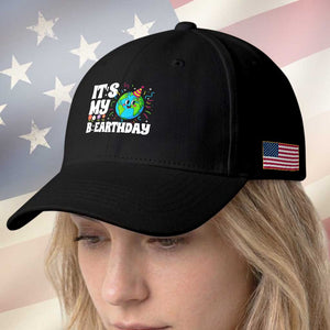 Earth Day Birthday Baseball Cap April 22 Nature Lover Eco Birthday Party Gift TS14 Print Your Wear