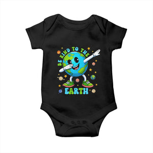 Be Kind To The Earth Baby Onesie Cute Environmental Awareness Earth Day TS14 Black Print Your Wear